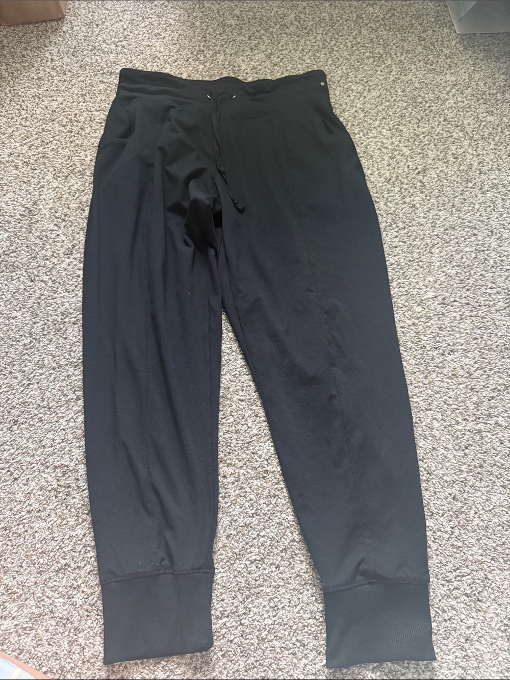 Women’ Black Jogger Pants - Comfortable Everyday Wear